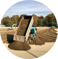 Construction of the Drainage System and the Rooting Zone