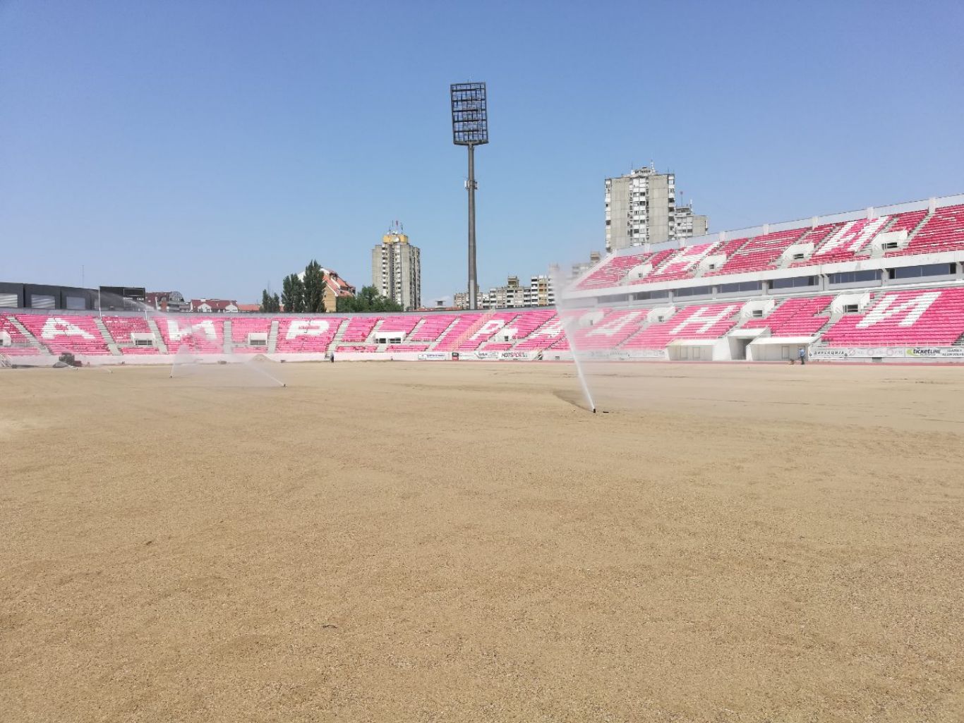 STADIUM OF FK RADNICKI NIS, NIS